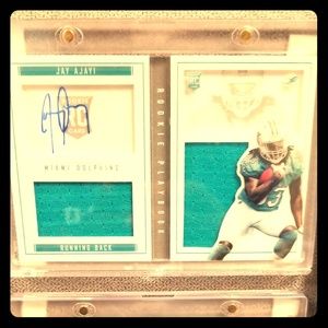 Panini Playbook Jay Ajayi auto Rookie card